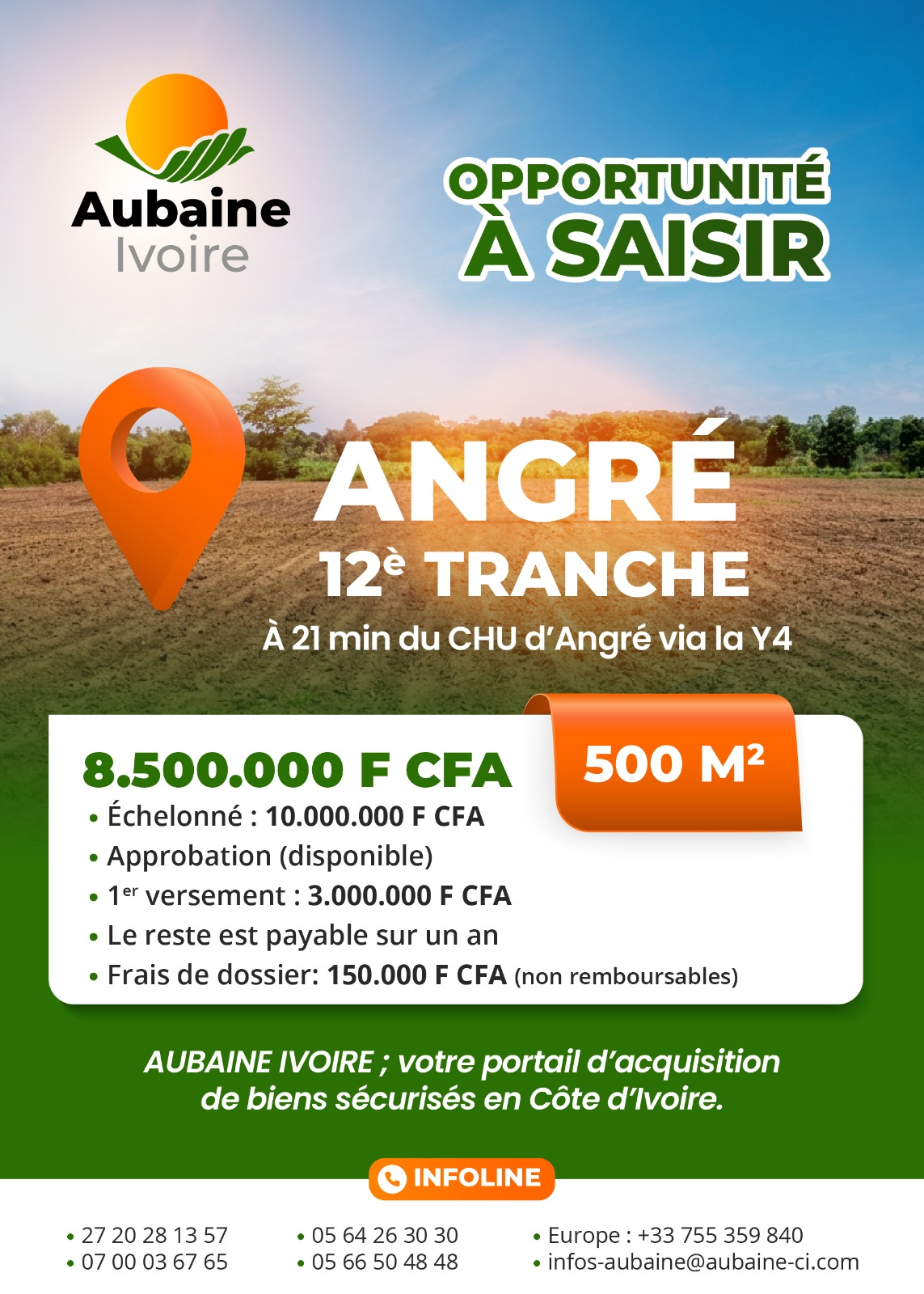 ANGRÉ 12ᵉ TRANCHE